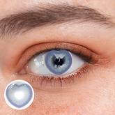 Cosplay Heart Shake Blue Coloured Contact Lenses